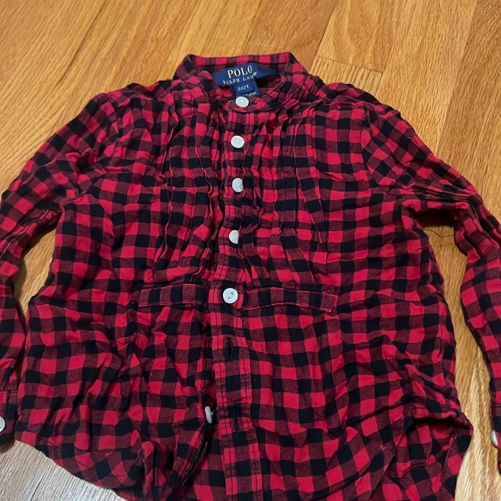 Ralph Lauren kids button up shirt
